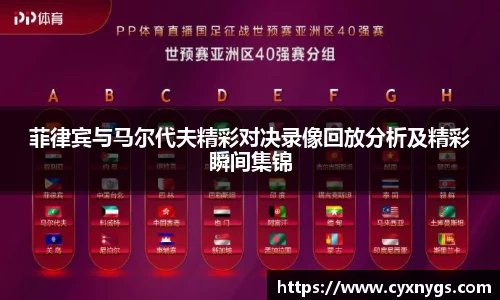 菲律宾与马尔代夫精彩对决录像回放分析及精彩瞬间集锦